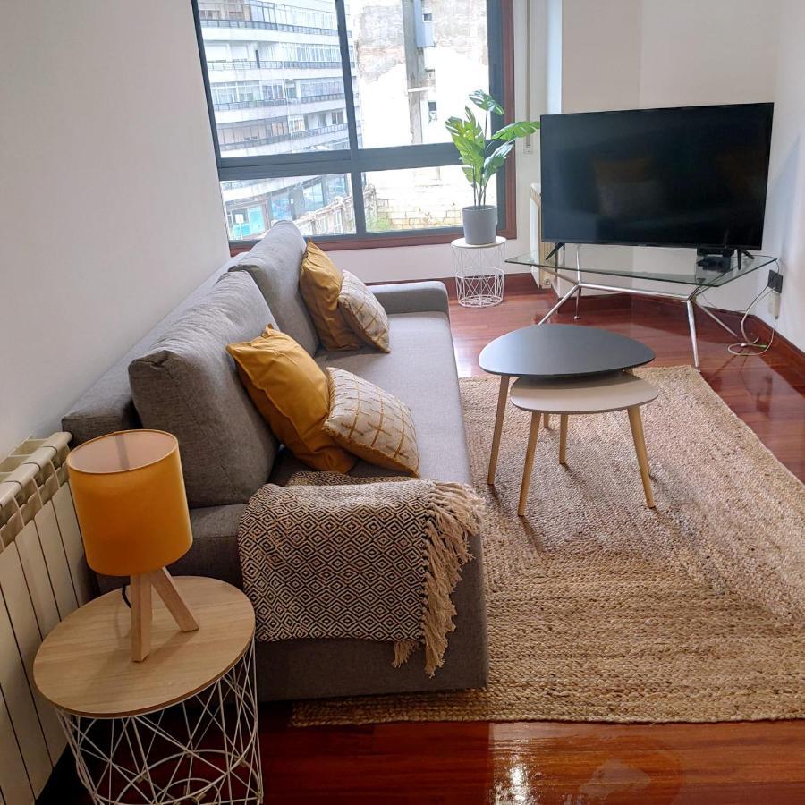 Espectacular Apartamento Olivico Con Parking Vigo Bagian luar foto